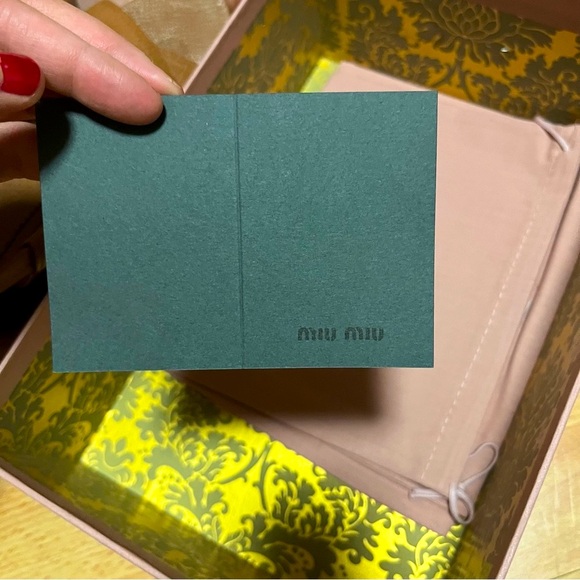 NWT Miu Miu Brown Sandals Leather Wedges Leather Heels 8.5 - Picture 5 of 15